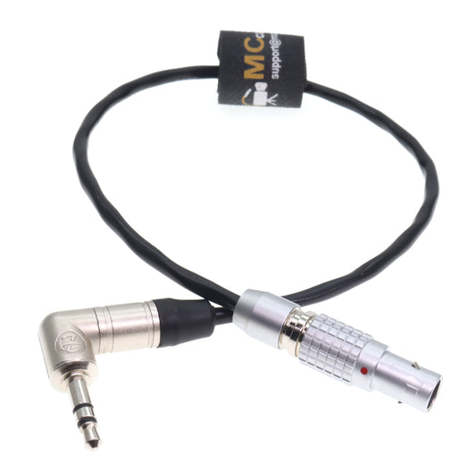 Timecode Cable for Red Komodo Tentacle Sync 3.5mm TRS Jack to 0B EXT 9-Pin Male