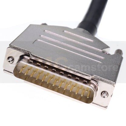 DB25 Male to 8 Channel XLR 3Pin Male Balanced Audio Cable for Canare MR202-8AT DB25 to NEUTRIK XLR 3 Pin Audio