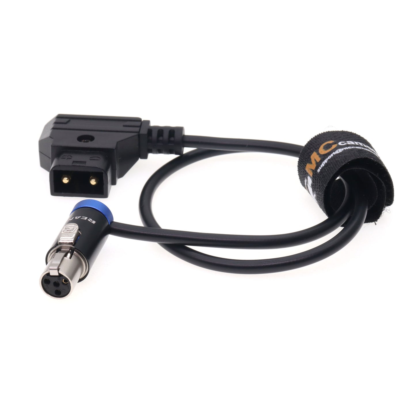 D-tap to Low Profile TA4F Power cable for TVLOGIC VFM-058 Monitor Power Supply Cord