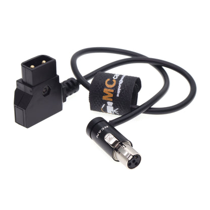 Sound Devices 833 Power Cable, D-TAP To Low Profile TA4F 4-Pin Female Plug for  Scorpio Power Cord