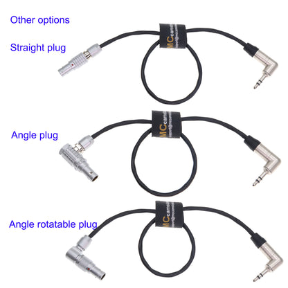 Timecode Cable 3.5mm TRS for Tentacle Sync to EXT 9 Pin Male for Red Komodo Camera Time Code Cable