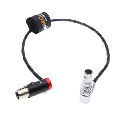 Tvlogic 055/056/058 Power Cable, Rotatable 0B 2pin Male Connector to Ta4f 4pin Female Cable 12V