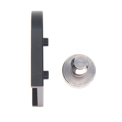 Mini Exchanging Kit for Quick Release Lock Mount Plate Bracket for ARRI RED Camera Monitor Wireless Focus Motor, Exchange 3/8"-16 Screw to1/4-20 Adapter
