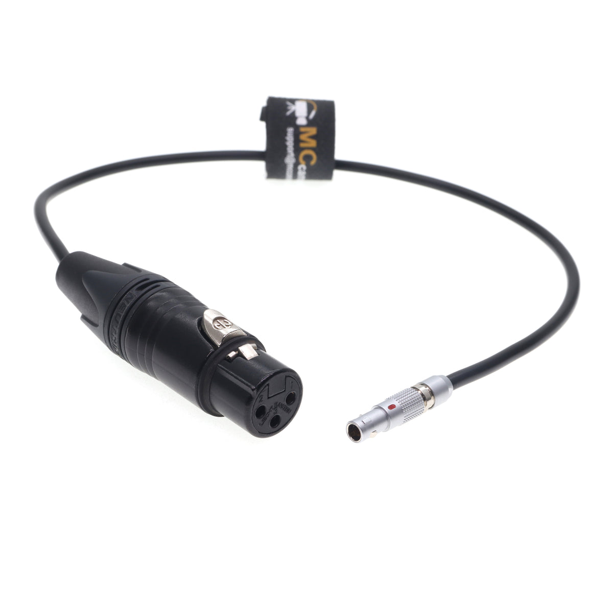 00B 5pin to XLR 3 Pin Female for Shure Mixer Microphone Audio Cable for Z CAM E2 for ARRI ALEXA Mini