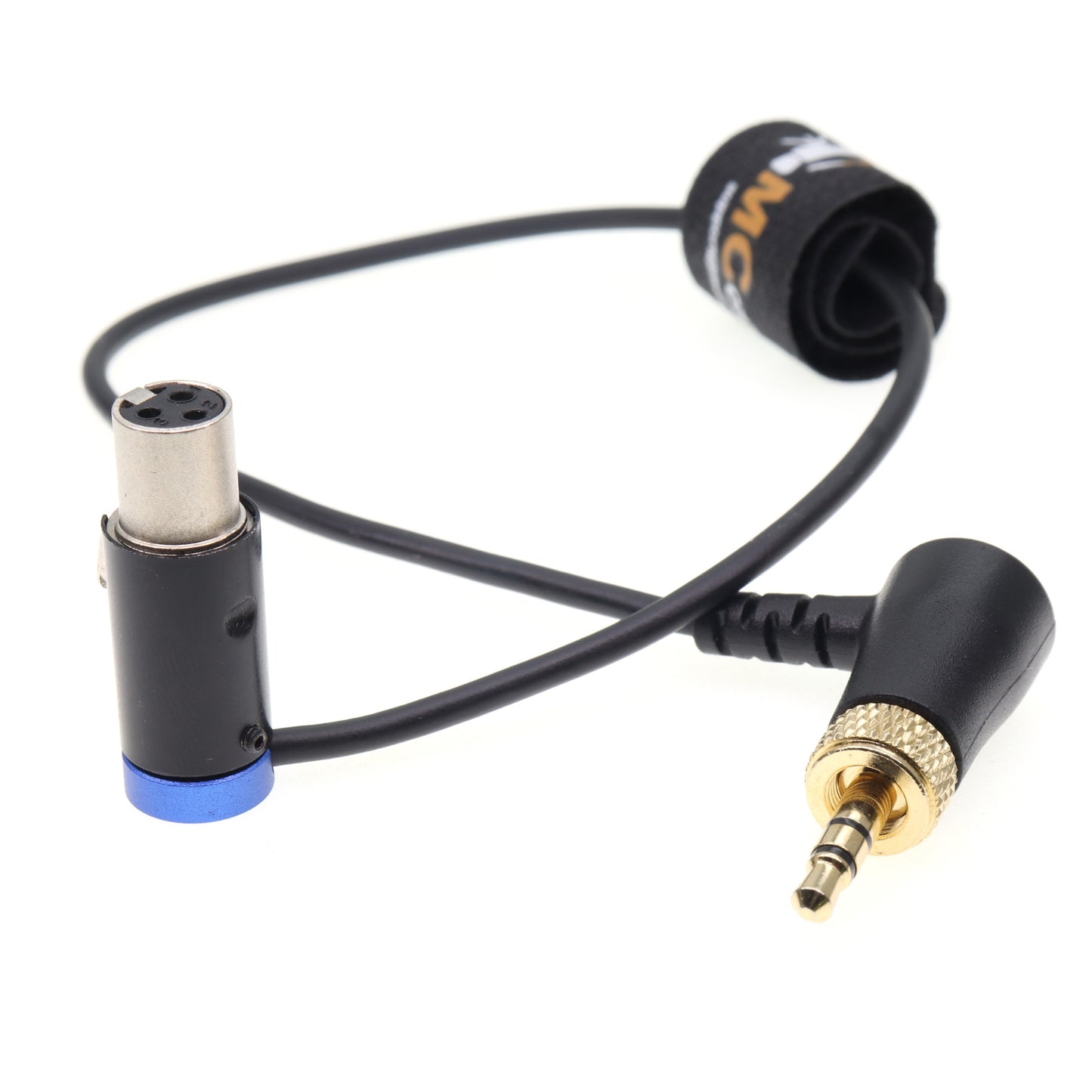 Lock 3.5 TRS to Low-Profile TA3F Audio Cable for Sennheiser EK 2000 for Sony UWP-D11 Receiver for Sound Devices Mixer Line