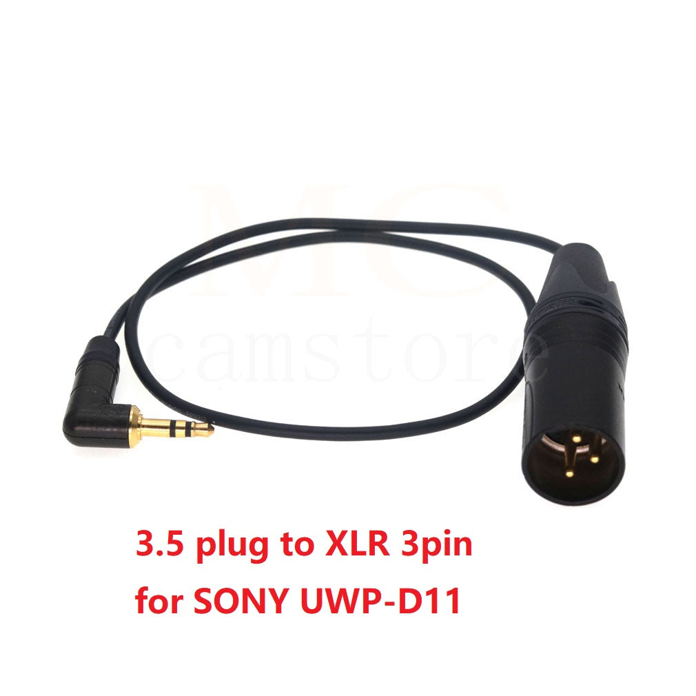 NEUTRIK 3.5mm to XLR 3pin male Timecode Cable For Sony FS7