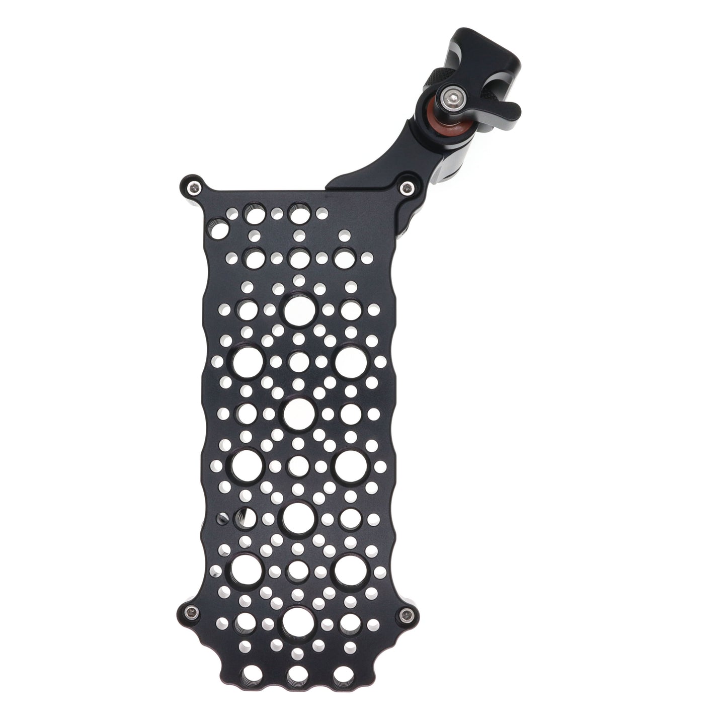 Monitor Mounting Bracket for Nucleus-M II with Quick-Release Back Plate, Anti-Twist 1/4"-20 Monitor Mount and 1/4" & 3/8" Accessory Threads for Tilta Nucleus-M II FIZ Hand Unit