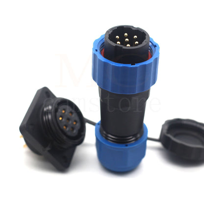 SD20 IP68 Waterproof Connector, 1 - 14 pin IP68 Aviation Power Connector