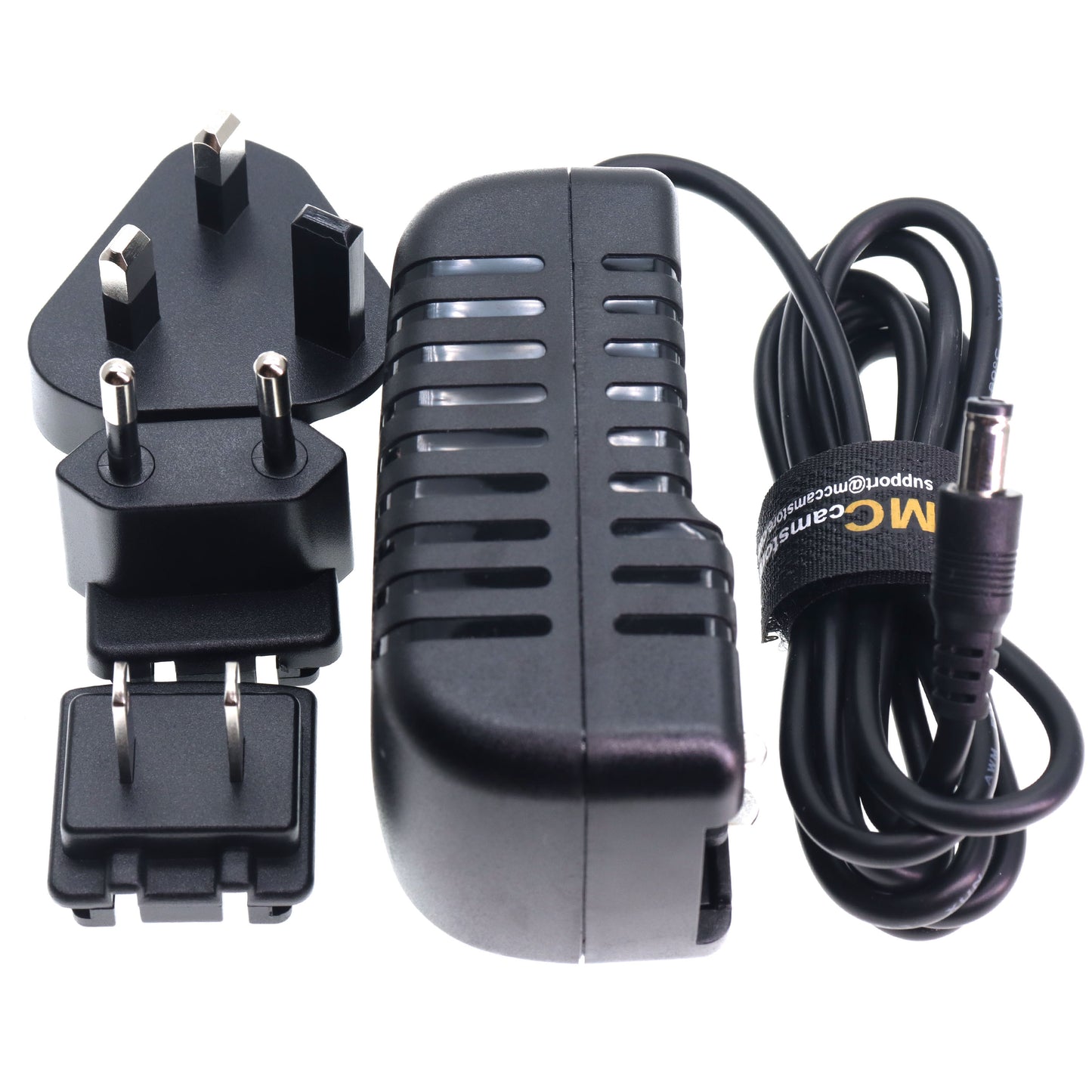 12V 3A Power Supply Adapter, AC 100-240V to DC 12V Transformer with 5.5x2.5mm DC Output Jack for Blackmagic Design Video Assist, Atomos Shogun, SmallHD 702 Monitor CCTV Camera