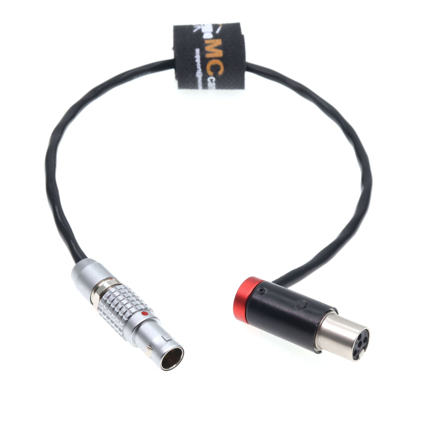 0B 2 Pin Male Connector to Low Profile TA4F Power cable for TVLOGIC VFM-058 Monitor Power Supply Cord