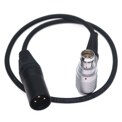XLR 3 Pin Male to FI 3 Pin Female Power Cable for Phantom VEO High Speed Camera BATTERY BACK UP DC INPUT 20 - 28V DC