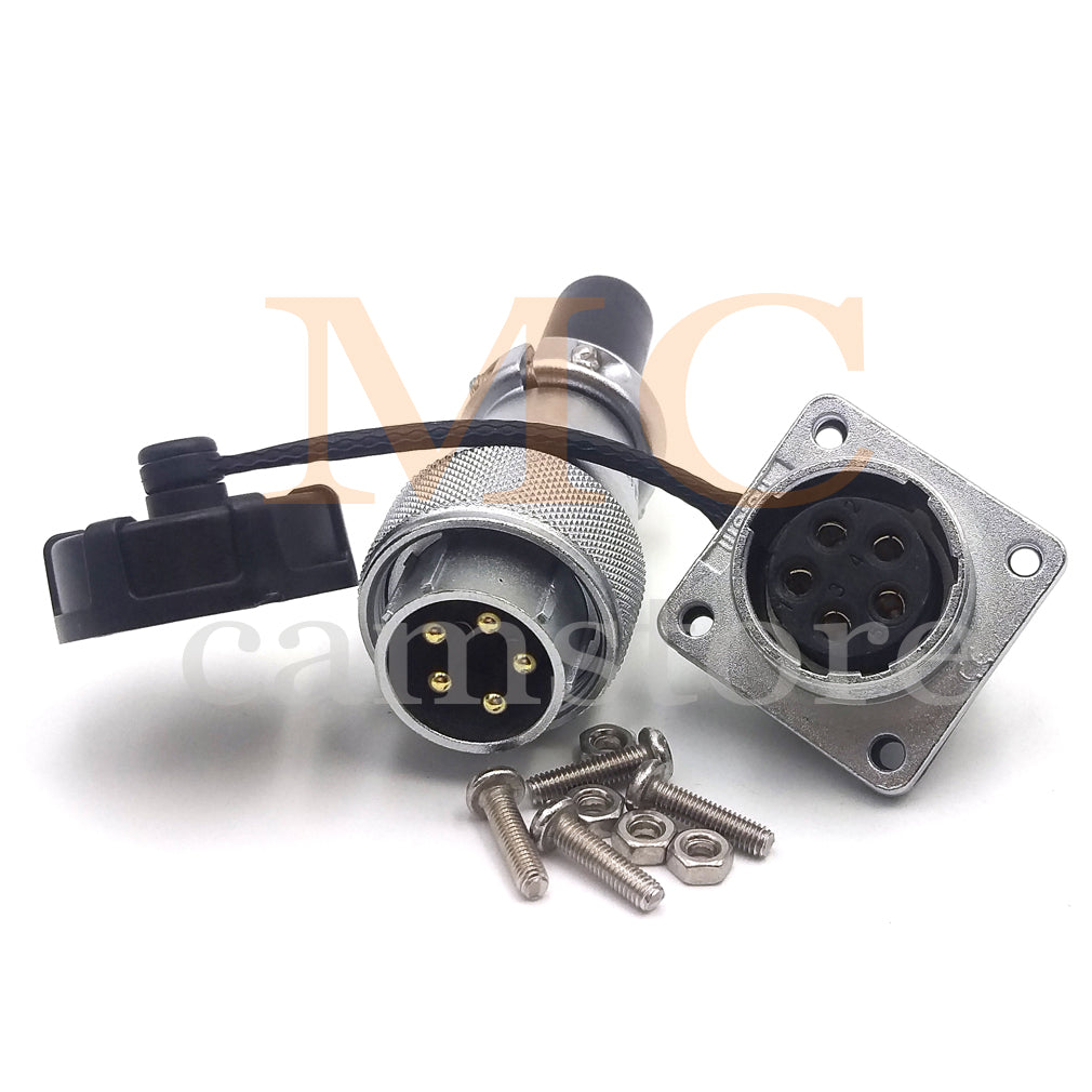 WEIPU WS20 Aviation Connector, 2 3 4 5 6 7 8 9 12 15pin Industrial Electrical Power Cable Plug Socket