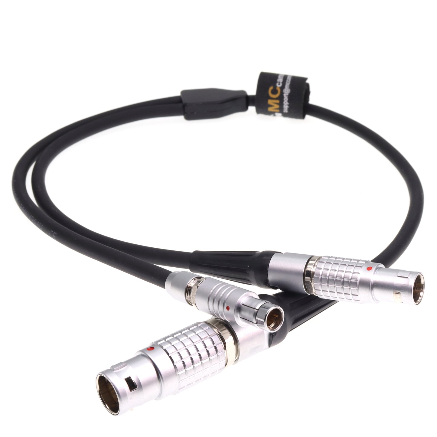 Power Control Y Cable for Preston Digital Micro Force DM1 DM2 DM5 Lens Motor ARRI Power Cable, 14 Pin to 7 Pin and RS 3 Pin
