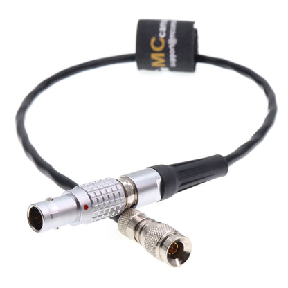 Din 1.0/2.3 to EXT 0B 9 Pin Timecode Cable for RED Komodo 6K Camera