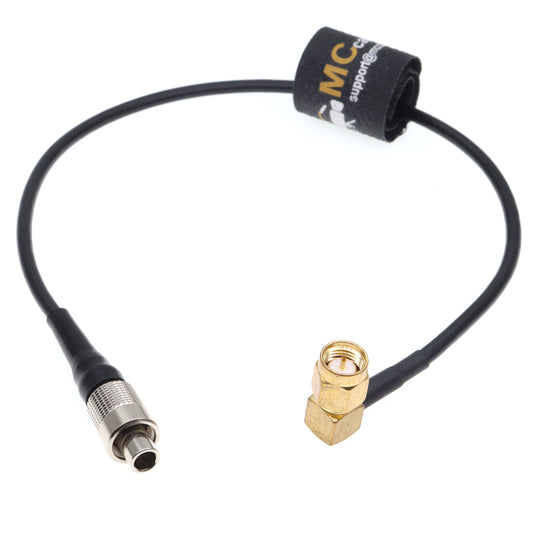 Signal Cable FVS.00.250 Coaxial Plug to Right Angle SMA for Sennheiser 3041 Receiver