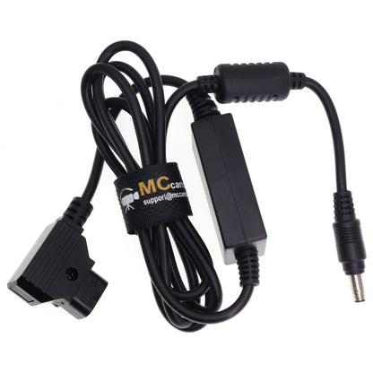 D-Tap to Right Angle DC 8.4V Power Cable for Canon C100 C300 C500 Camera XF100 XF105 XF300 XF305