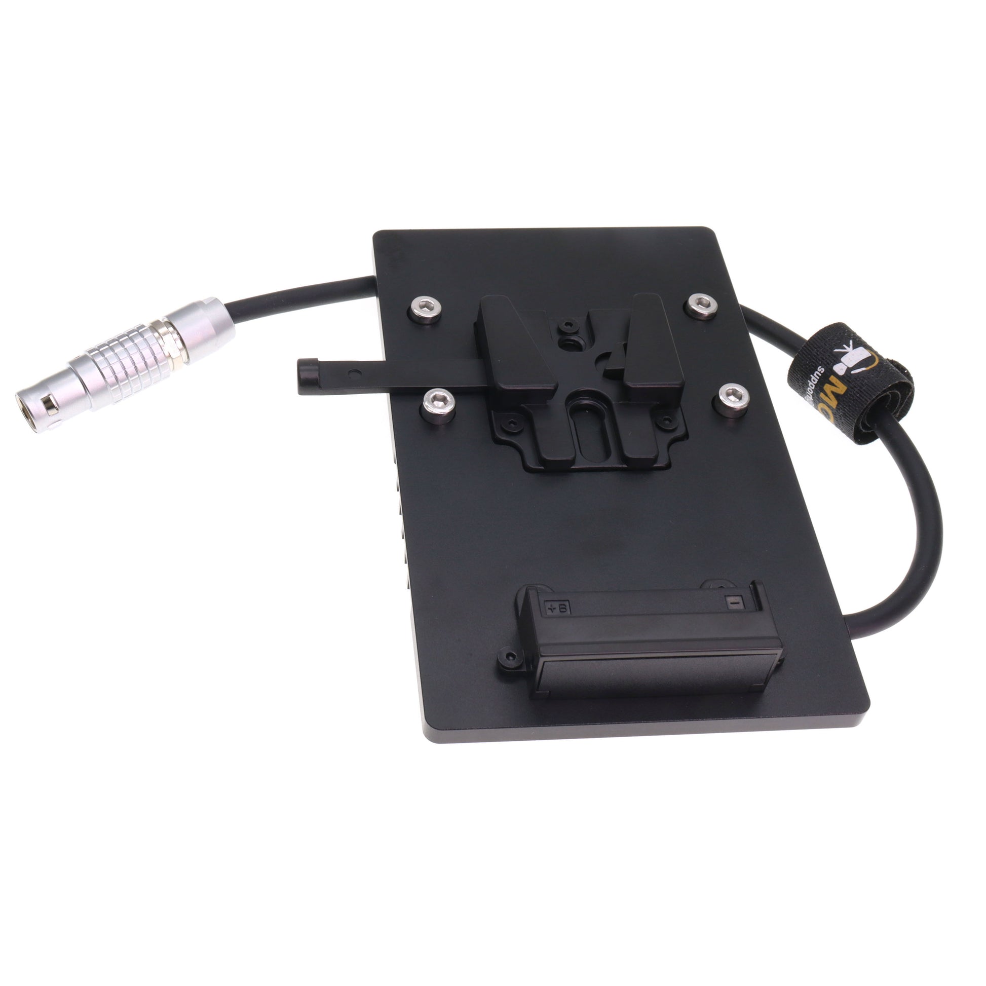 V Lock V-Mount Battery Plate to 6 Pin Cable for DJI Ronin 4D