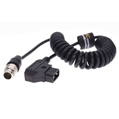 D TAP to Hirose 20-Pin Power Coiled Cable for Fujinon Cabrio Lens Servo Motor