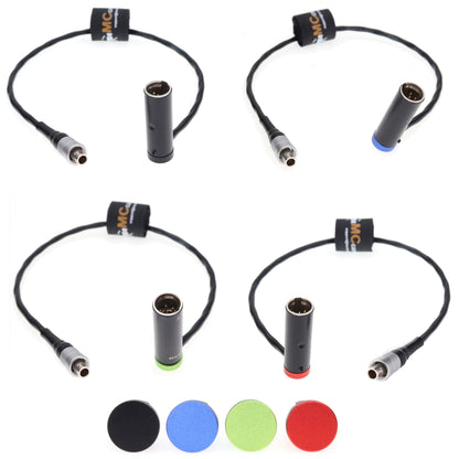 Audio Cable for Wisycom MTP41 MTP41-L-B1 Broadband Bodypack Transmitter, FVB 00 3Pin Male to REAN TA5M Mini XLR 5 Pin Male