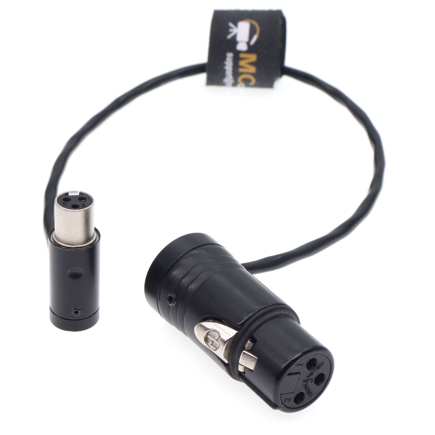 Low-Profile Ta3f 3pin Female To XLR 3pin Female SCORPIO Link Lectrosonics Use SOMMER SOD-14 Audio Cable
