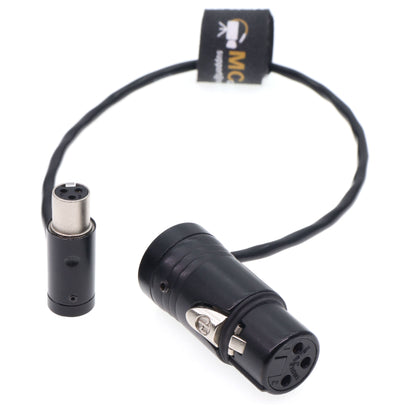 Low-Profile Ta3f 3pin Female To XLR 3pin Female SCORPIO Link Lectrosonics Use SOMMER SOD-14 Audio Cable