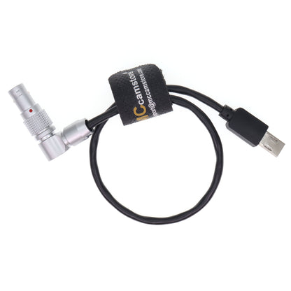 Timecode Cable Rotatable 5Pin for Ambient Recording to Micro-USB for Sony FX3 and FX30 A7M3, A7M4, A7S2, A7S3, A7R3, A7R4, A7R5 Camera