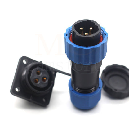 SD20 IP68 Waterproof Connector, 1 - 14 pin IP68 Aviation Power Connector