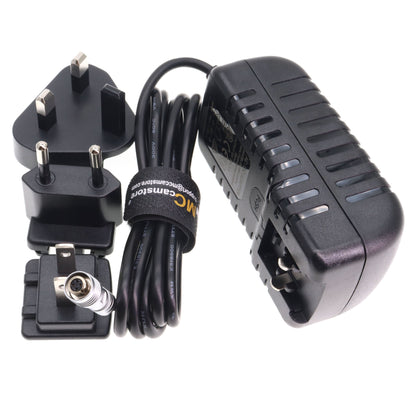 AC Power Supply Adapter for PortKeys BM5 IV WR/IV/III WR, LEYE SDI/III, BM7, HH7, HS7T Monitor, 4 Pin 12V 3A