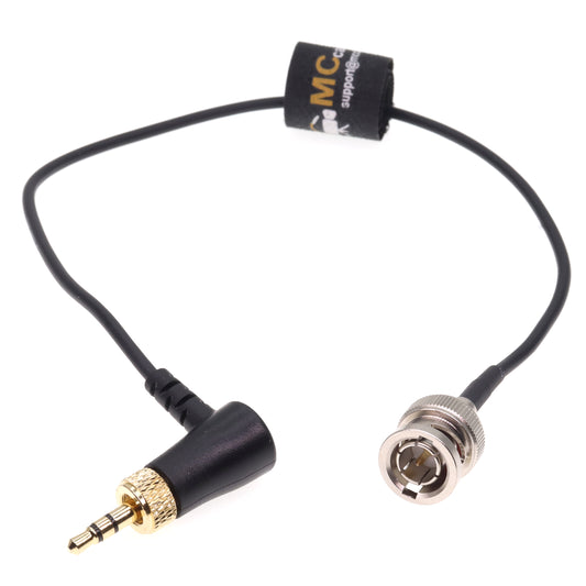 BNC to 3.5mm TRS Timecode Cable for Canon C70 for Sony F55 FX9 Zaxcom Zoom F4 F8 F8n from Deity TC-1 Timecode Generator Box