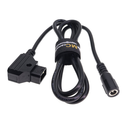 D-tap to DC Cable, Power Tap DTap BTap Plug to DC 5.5 * 2.5mm Female Plugs for Lights Lamps Monitors Cameras and DSLR More Camcorder Devices