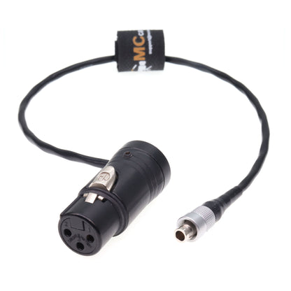 FVB 00 3 Pin Male Plug To Low Profile XLR 3 Pin Female Audio Cable for Sennheiser SK2000 Transmitter