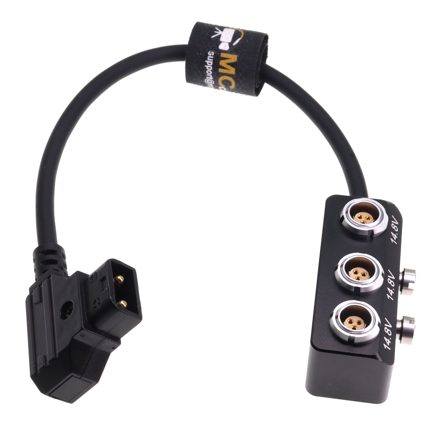D-tap to 3x RS 3 Pin Female Out Power Splitter Box for Sony Venice Rialto Tilta ARRI Alexa DSMC2 Camera