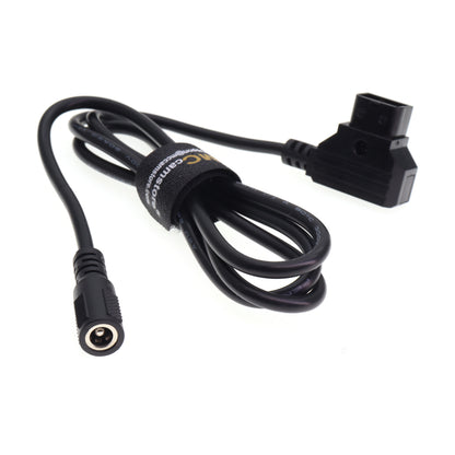 D-tap to DC Cable, Power Tap DTap BTap Plug to DC 5.5 * 2.5mm Female Plugs for Lights Lamps Monitors Cameras and DSLR More Camcorder Devices