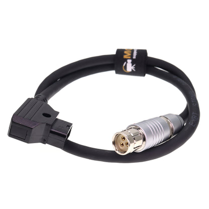 V-Mount D-tap to FI 3 Pin Female Power Cable for Phantom VEO High Speed Camera