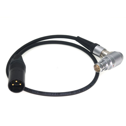 XLR 3 Pin Male to FI 3 Pin Female Power Cable for Phantom VEO High Speed Camera BATTERY BACK UP DC INPUT 20 - 28V DC