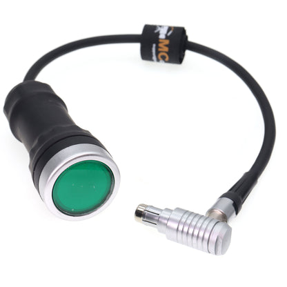 Remote Boot Conversion Line for ARRI Alexa Mini Camera Switch Line, Angle RS 3 Pin Male to On/off Botton Run Stop Cable