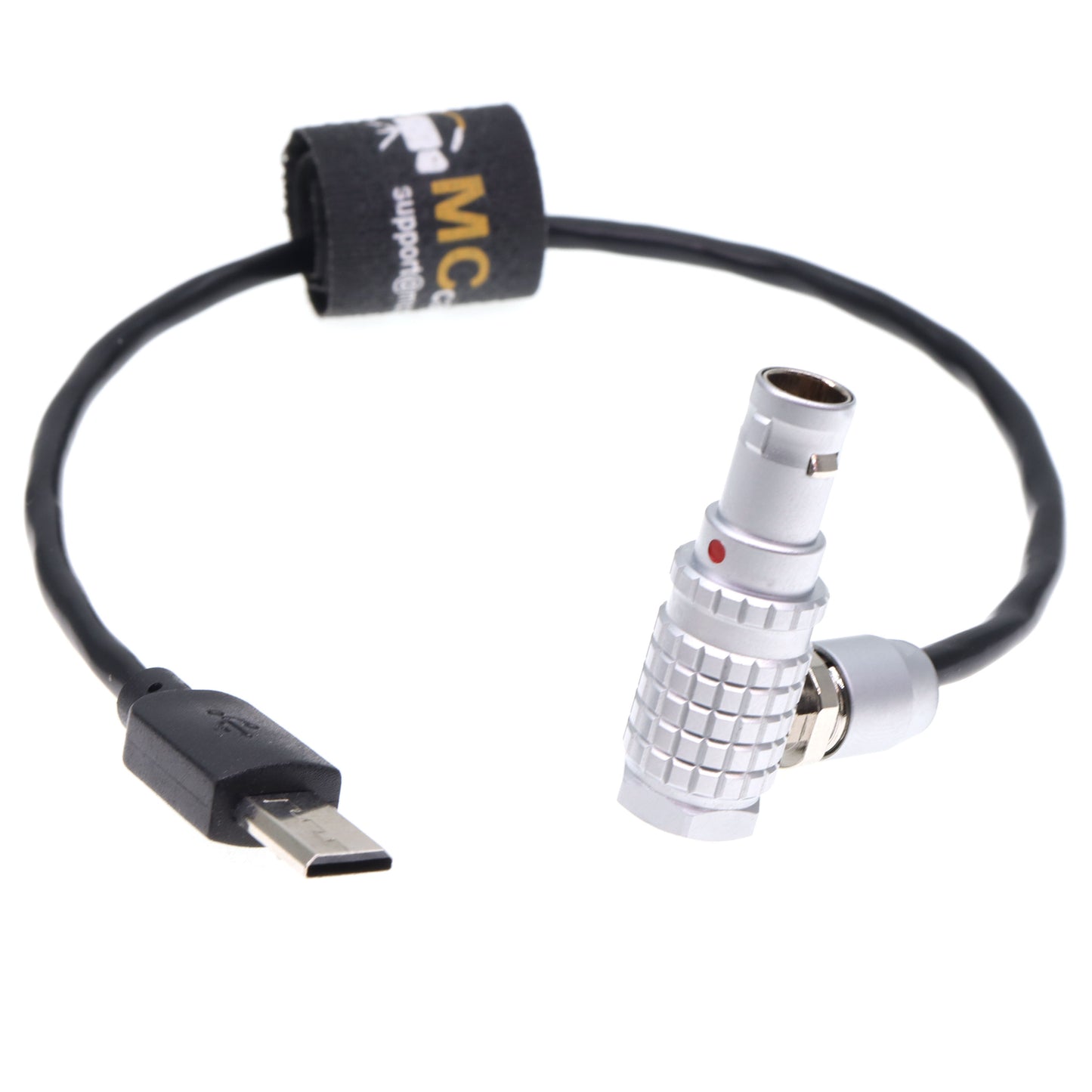Timecode Cable 5Pin for Ambient Recording to Micro-USB for Sony FX3 and FX30 A7M3, A7M4, A7S2, A7S3, A7R3, A7R4, A7R5 Camera