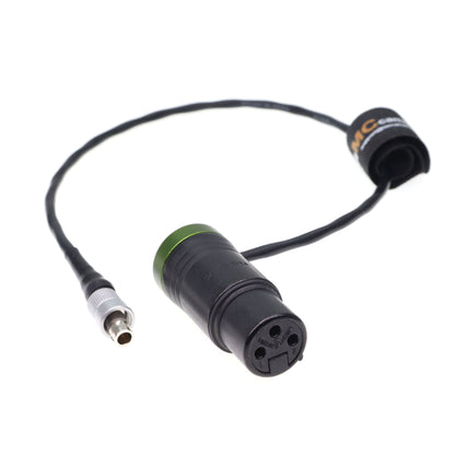 FVB 00 3 Pin Male Plug To Low Profile XLR 3 Pin Female Audio Cable for Sennheiser SK2000 Transmitter