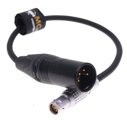XLR 4pin Male to 6pin Female for RED Epic/ Gemini/ RED Scarlet-W/ RED Raven/ RED WEAP Power Cable