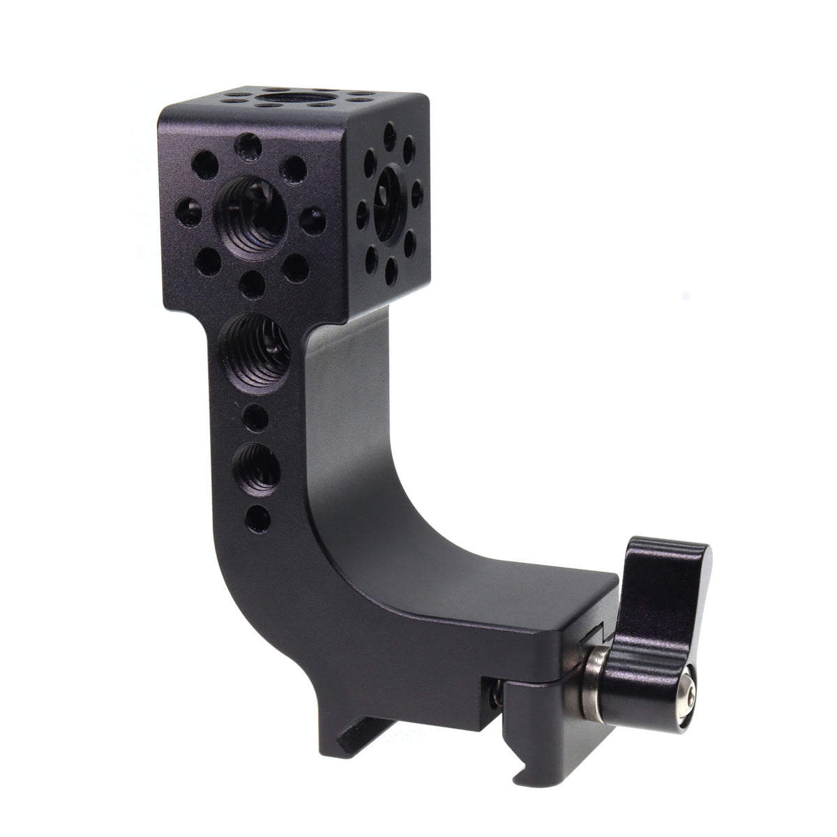 1/4" 3/8" Holes Screw Thread Expansion Block for NATO Extension Clamp For DSLR Camera Cage Universal Handle Adapter