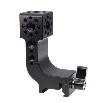 1/4" 3/8" Holes Screw Thread Expansion Block for NATO Extension Clamp For DSLR Camera Cage Universal Handle Adapter
