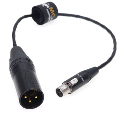 TA3F 3pin Female To XLR 3pin Male with  SOMMER SOD-14 Audio Cable for SCORPIO Link Lectrosonics