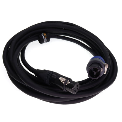 NL2FX 2 Pin to NEUTRIK XLR Female 4 Pin Power Cable