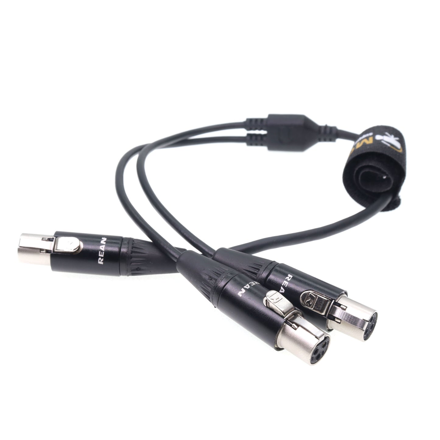 TA5F 5pin Female To Double TA3F 3pin Mini XLR Y-splitter Audio Cable for The Wisycom Receiver