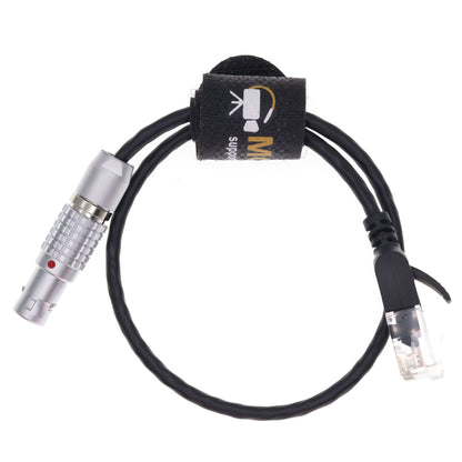 RED Camera Gig-E DSMC EXT 9-pin TO Cat5e Ethernet RJ45 Connector for Data Transmission Through Teradek COLR
