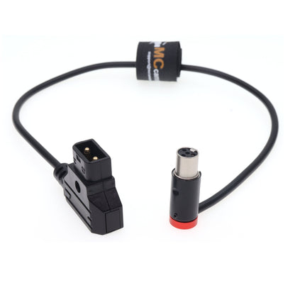 Sound Devices 833 Power Cable, D-TAP To Low Profile TA4F 4-Pin Female Plug for  Scorpio Power Cord