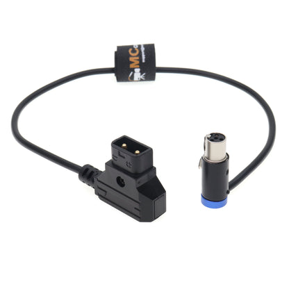 D-tap to Low Profile TA4F Power cable for TVLOGIC VFM-058 Monitor Power Supply Cord