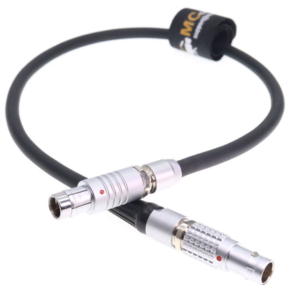 RS 3 Pin Male to 2 Pin Male Power Cable for ARRI Alexa Camera to Teradek Bolt Pro 1000/3000ft SmallHD Monitor