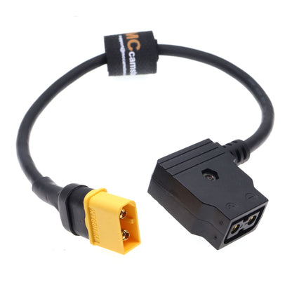 P-Tap Female to XT60 Male Adapter Power Cable for Anton Bauer Battery and Camera
