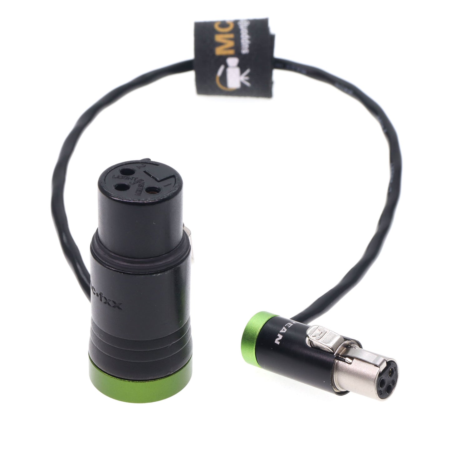 Low-Profile Ta3f 3pin Female To XLR 3pin Female SCORPIO Link Lectrosonics Use SOMMER SOD-14 Audio Cable